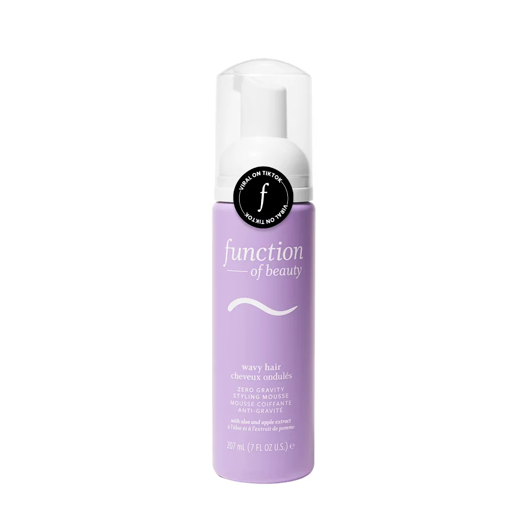 Wavy Hair Zero Gravity Styling Mousse by Function of Beauty