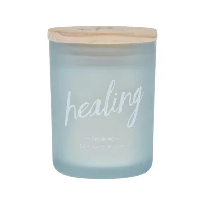 Healing Sea Salt & Lily Candle by DW Home
