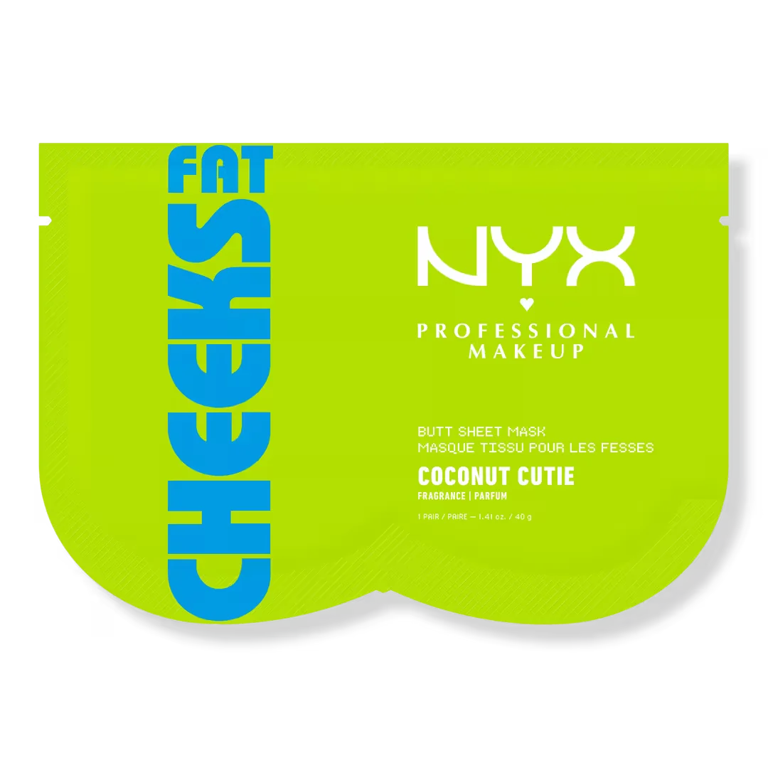 Coconut Cutie Fat Cheeks Butt Sheet Mask by NYX Professional Makeup