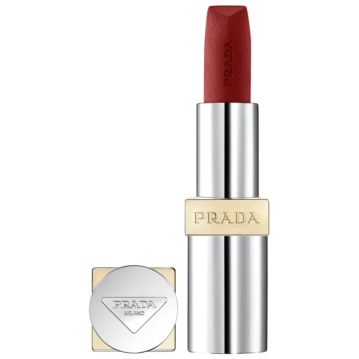 Monochrome Hyper Matte Refillable Lipstick by Prada