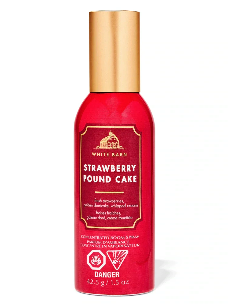 Strawberry Pound Cake Concentrated Room Spray by Bath & Body Works