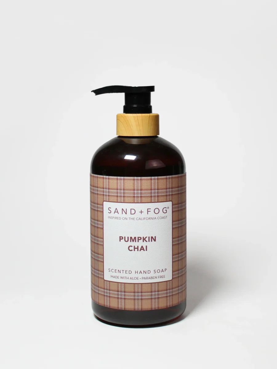 Pumpkin Chai Liquid Hand Soap by Sand + Fog
