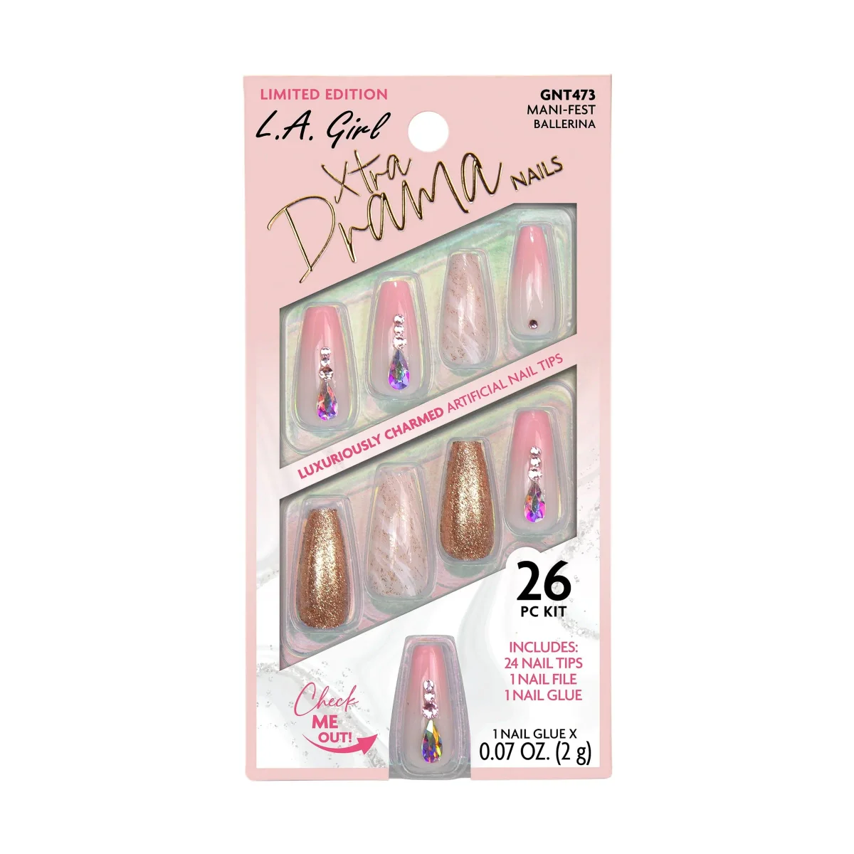 Extra Drama Nail Tips by L.A. Girl