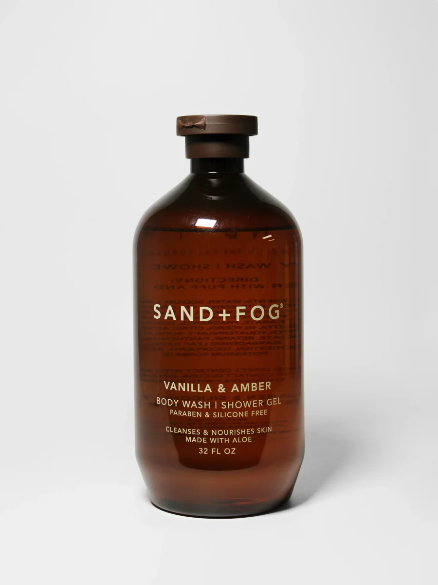 Vanilla & Amber Body Wash by Sand + Fog