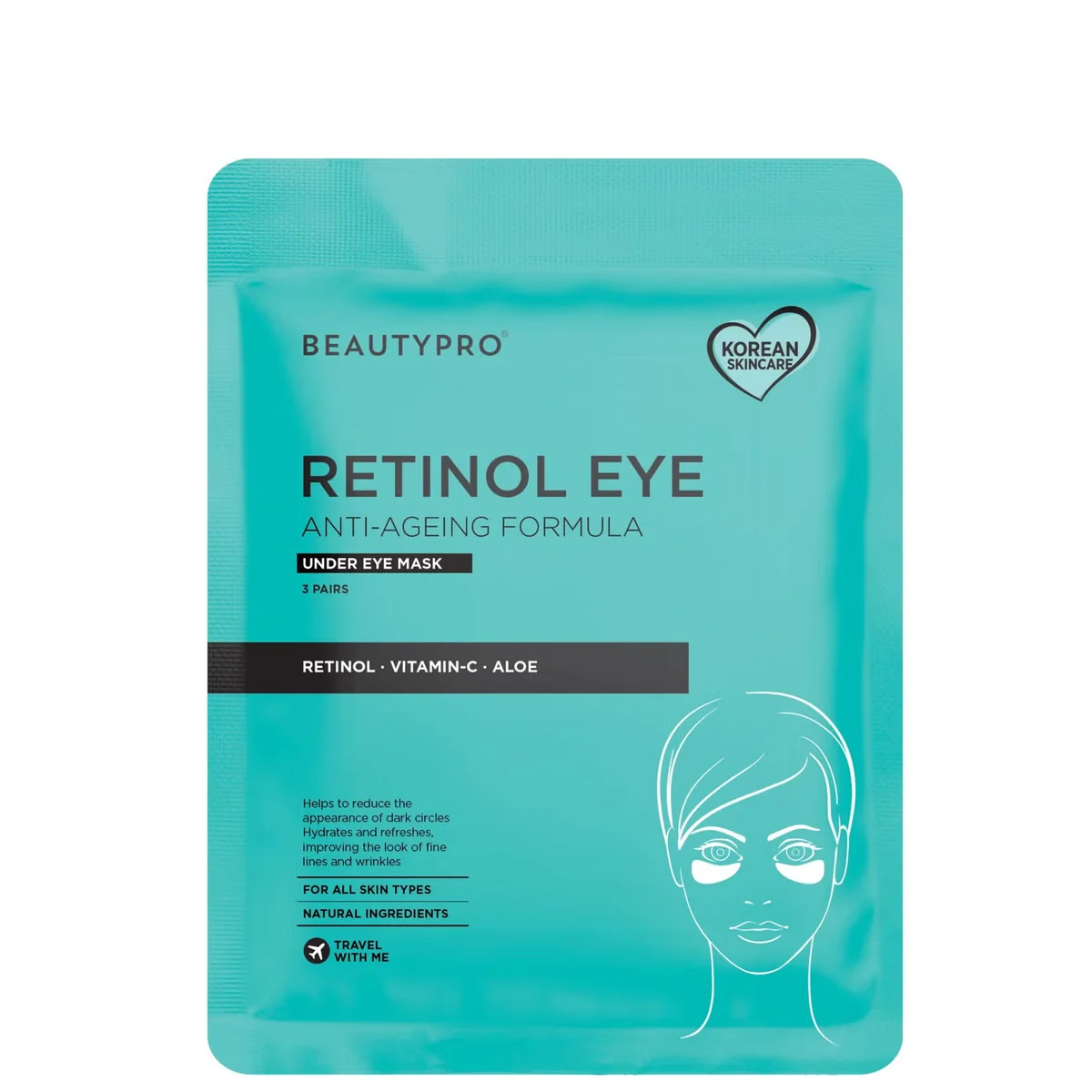 Retinol Under Eye Patch by BEAUTYPRO
