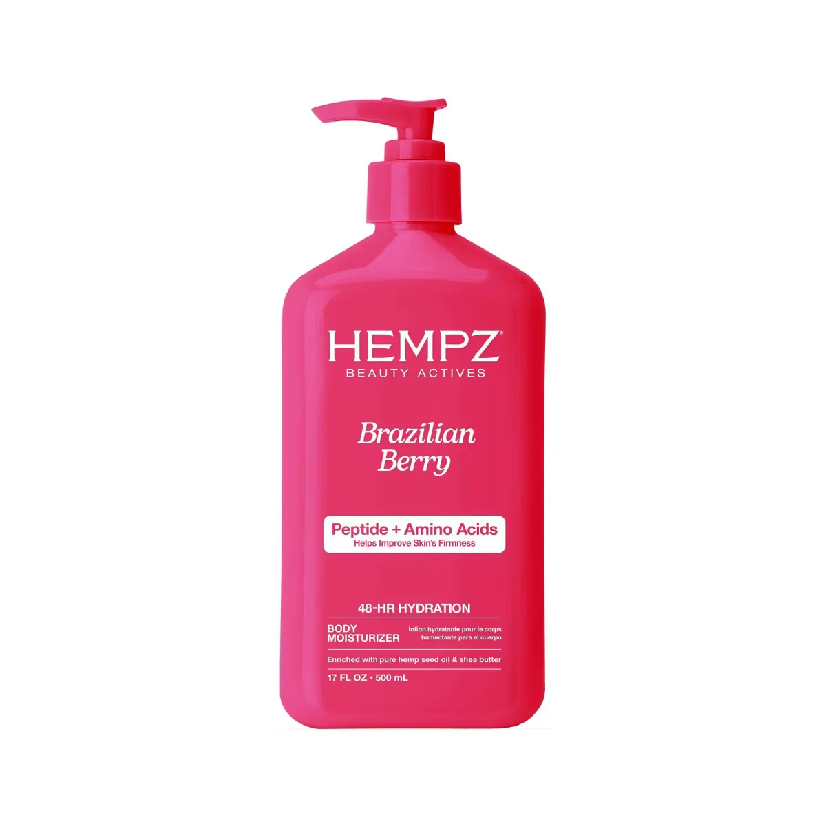 Brazilian Berry Peptide + Amino Acids Body Moisturizer by Hempz