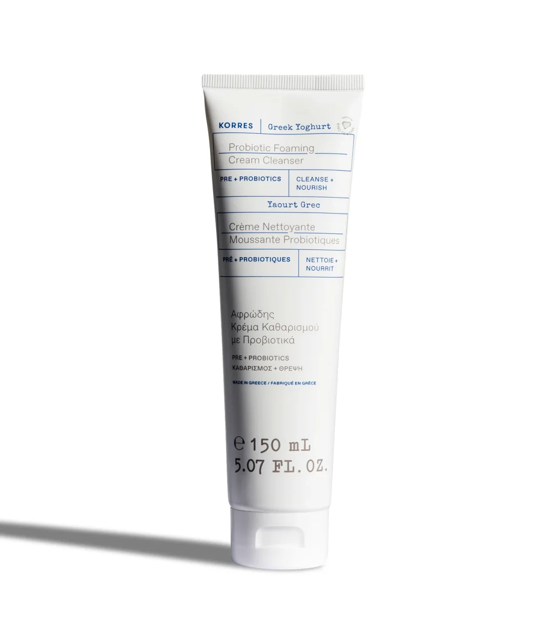 Greek Yoghurt Probiotic Foaming Cream Cleanser by Korres