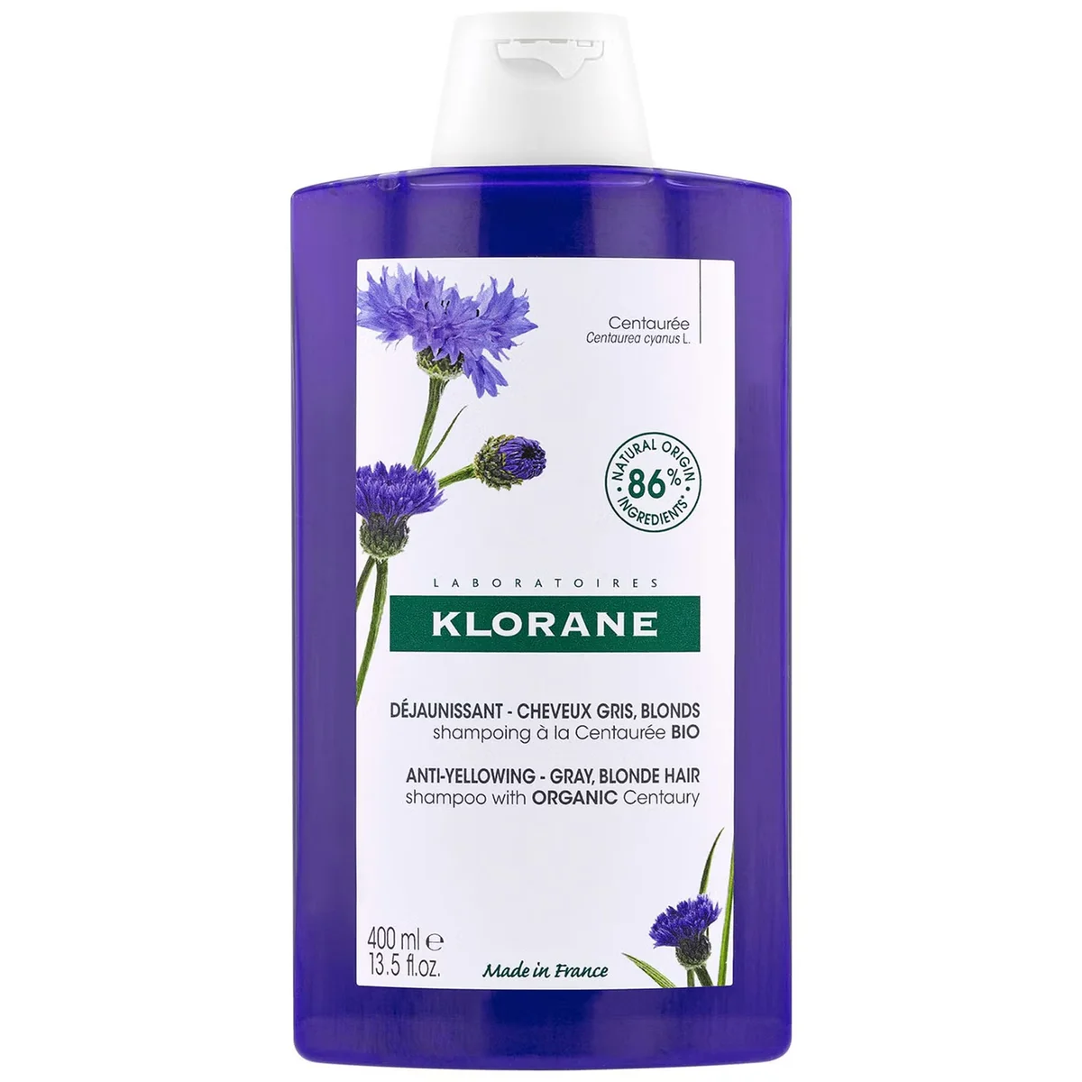 Anti-Yellowing Gray Blonde Hair Shampoo by Klorane