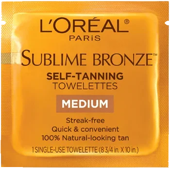Sublime Bronze Self-Tanning Body Towelettes by L'Oréal Paris