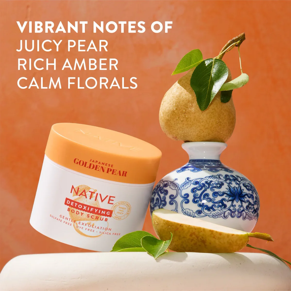Japanese Golden Pear Body Scrub by Native