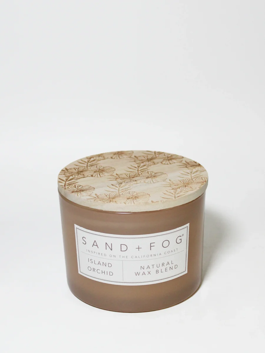 Island Orchid Candle by Sand + Fog