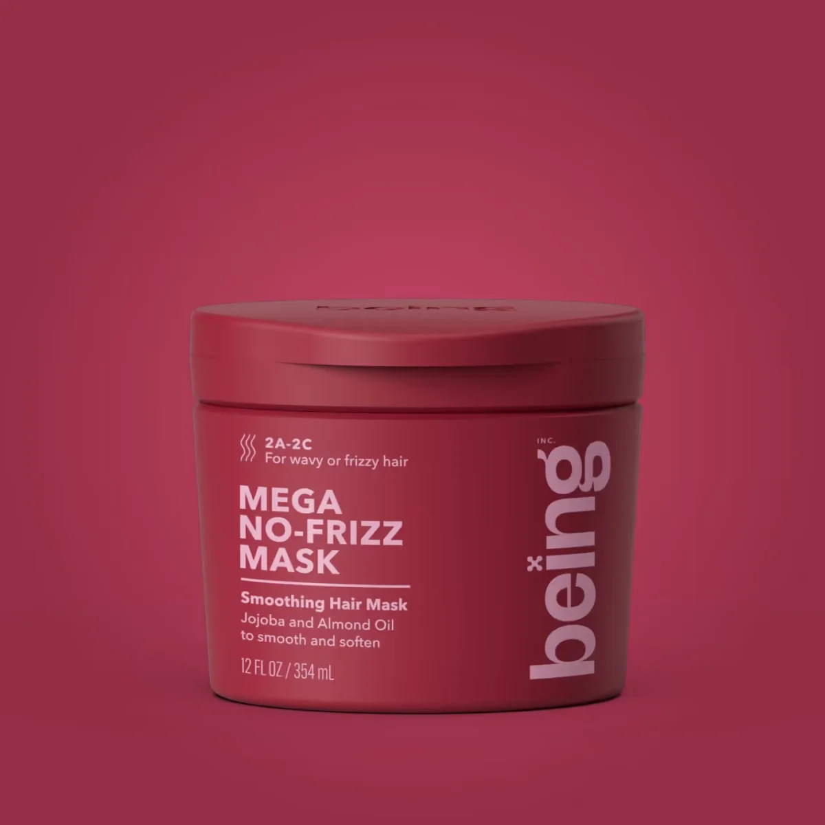 Mega No-Frizz Mask Smoothing Hair Mask by being