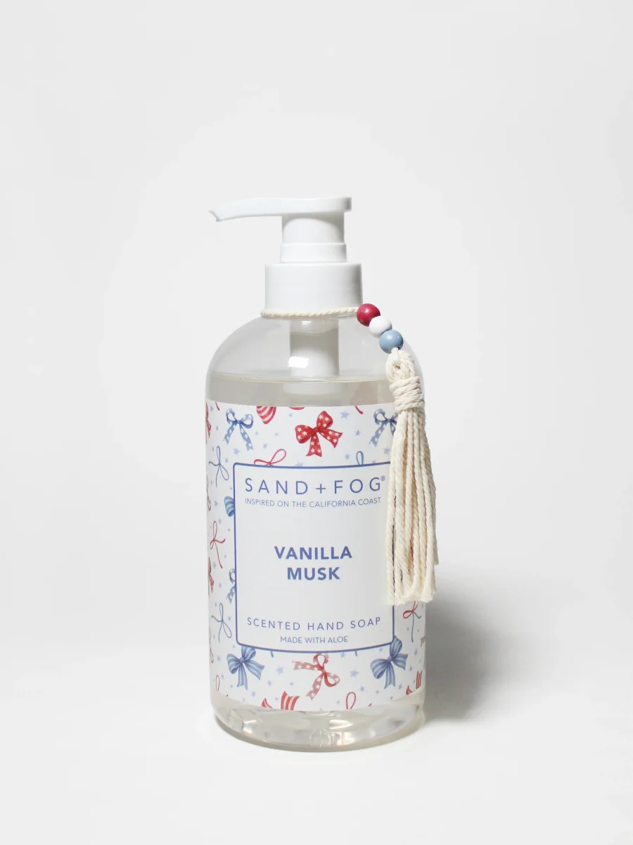 Vanilla Musk Liquid Hand Soap by Sand + Fog