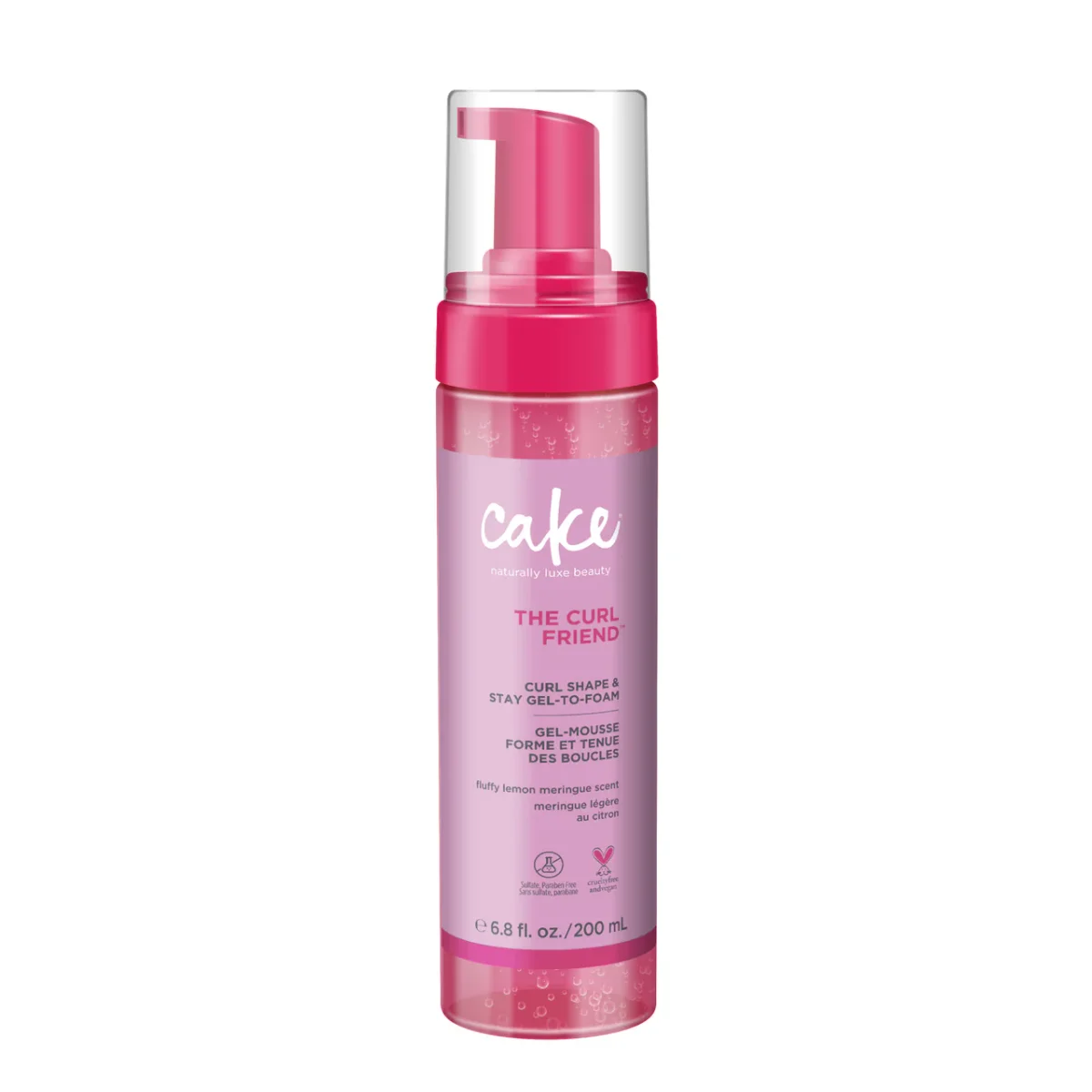 The Curl Friend™ Curl Shape & Stay Gel to Foam by Cake Beauty