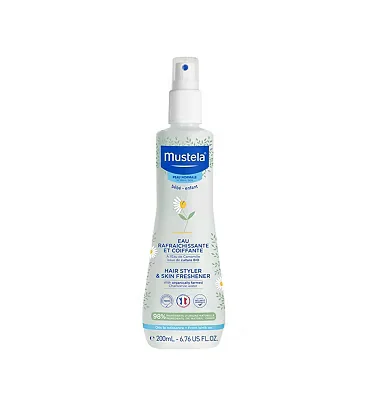 Hair Styler and Skin Freshener Spray by Mustela