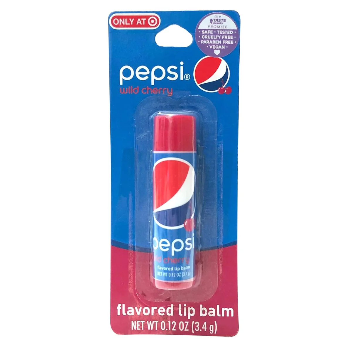 Pepsi Wild Cherry Flavored Lip Balm by Taste Beauty