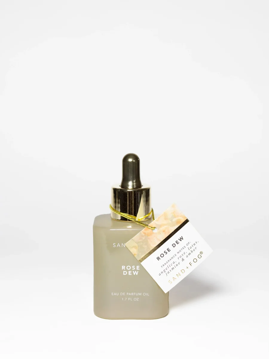 Rose Dew Perfume Oil by Sand + Fog