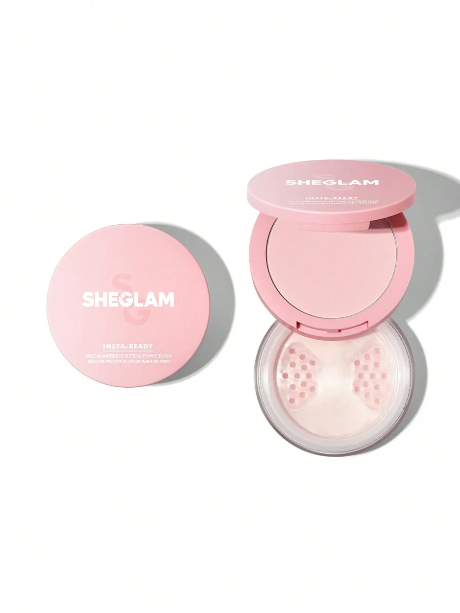 Insta-Ready Face & Under Eye Setting Powder Duo by SHEGLAM