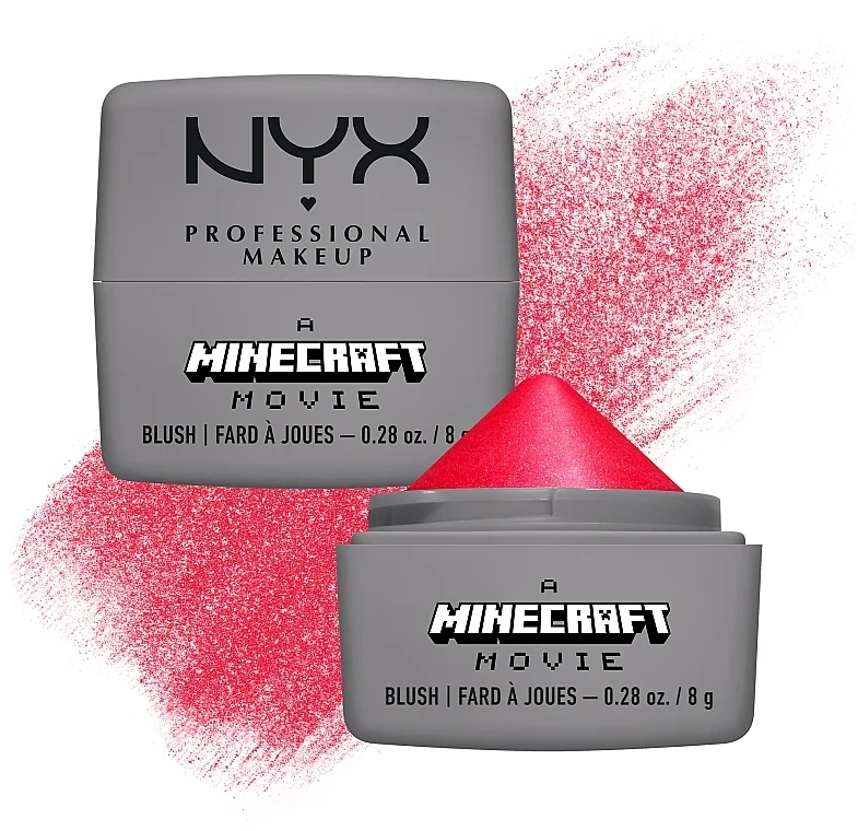 A Minecraft Movie Cheeky Mob Balms by NYX Professional Makeup