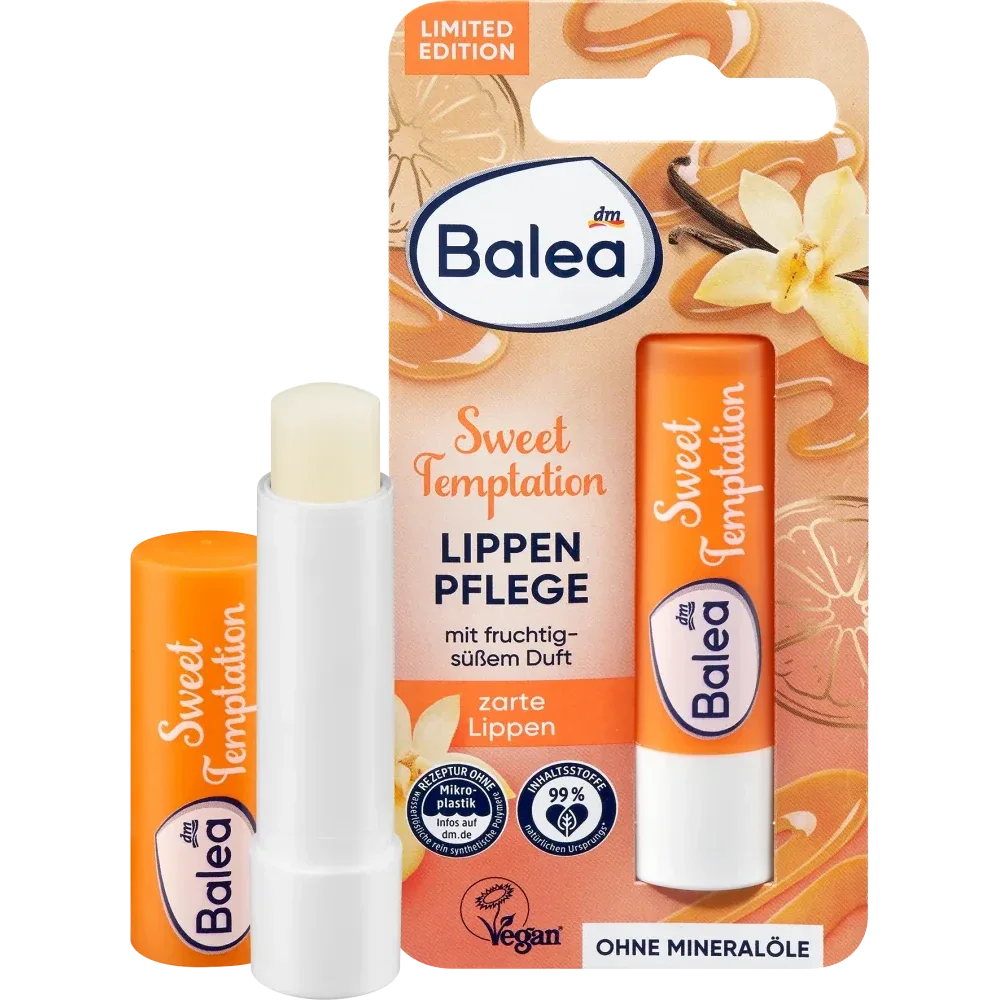 Sweet Temptation Lip Balm by Balea