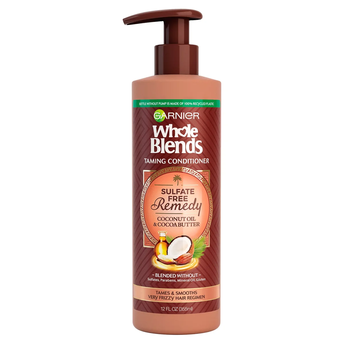 Whole Blends Coconut Oil & Cocoa Butter Taming Conditioner by Garnier