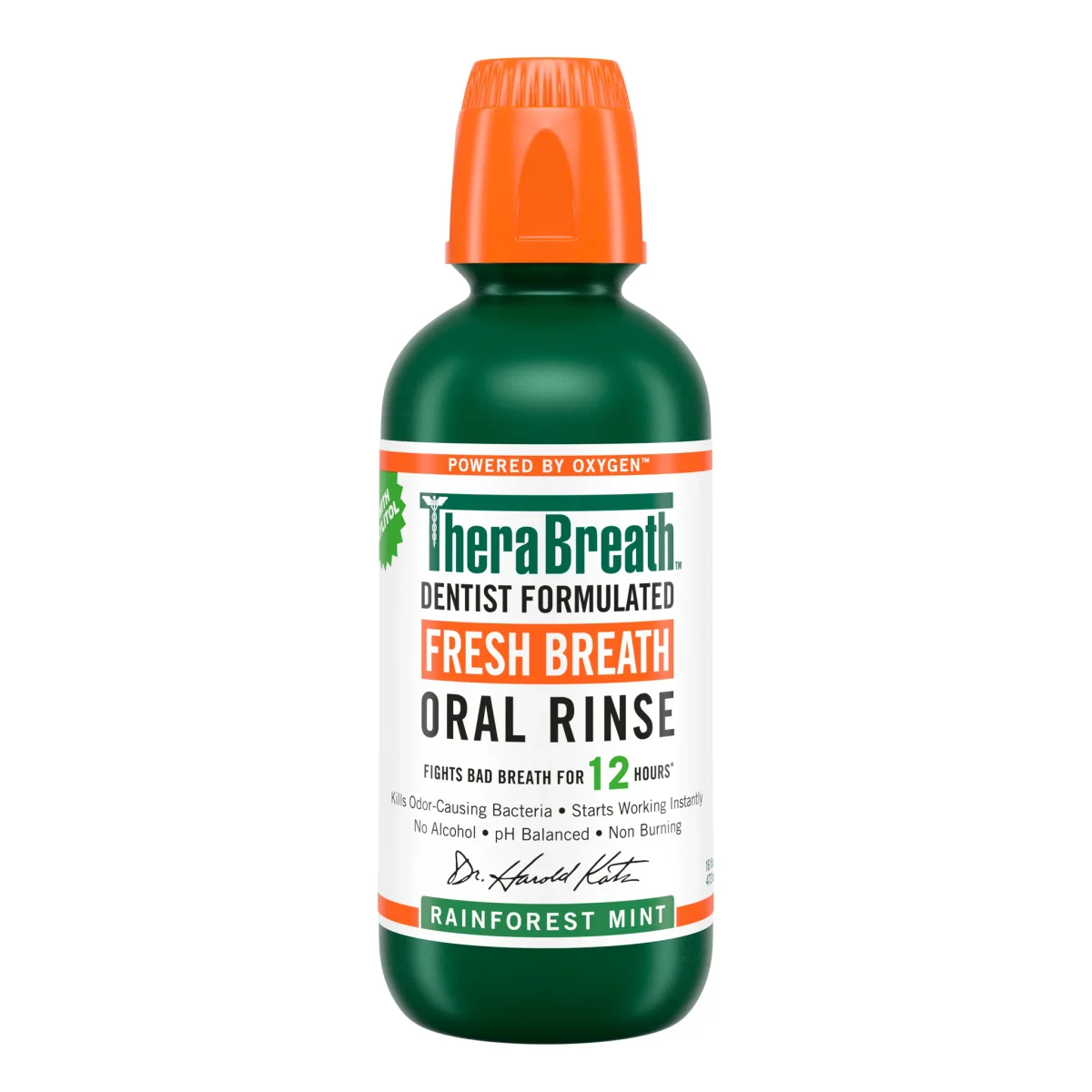 Rainforest Mint Fresh Breath Oral Rinse by TheraBreath