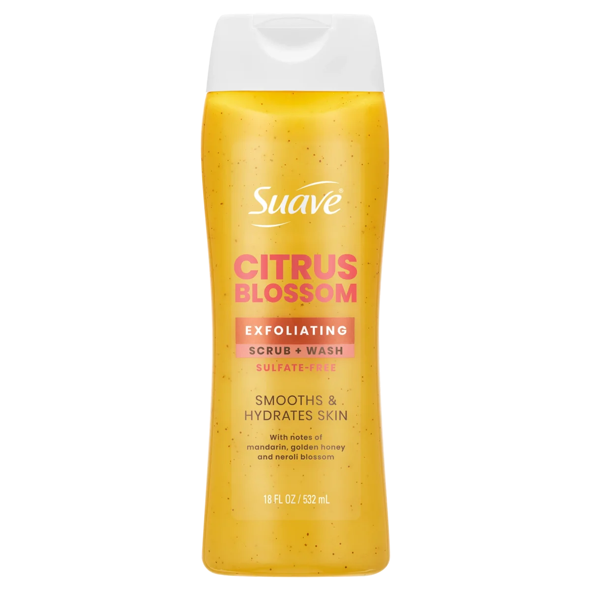 Citrus Blossom Exfoliating Body Wash & Scrub by Suave