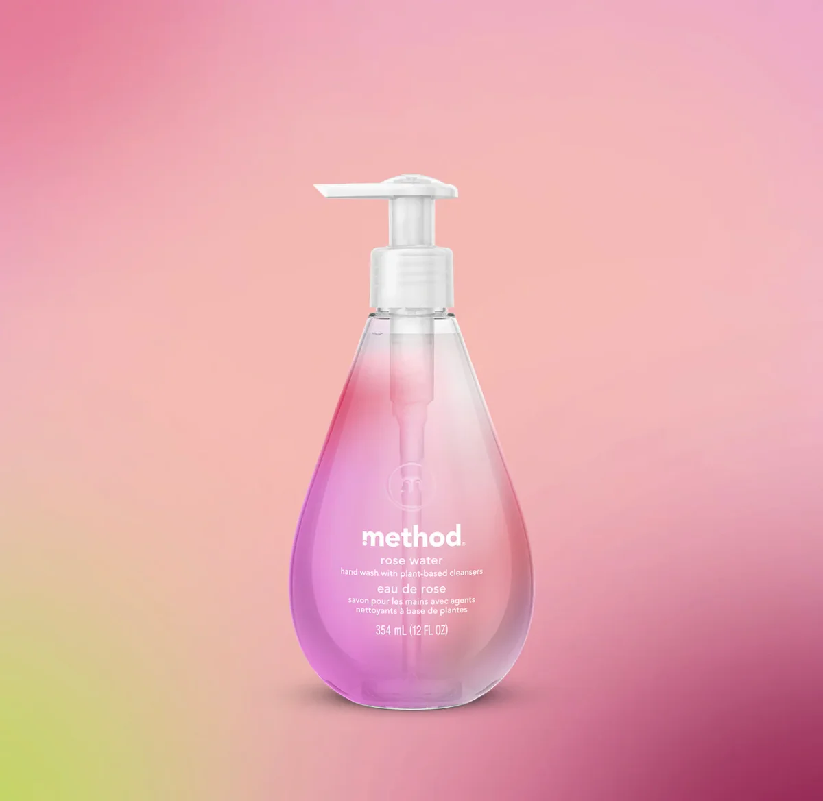 Rose Water Gel Hand Wash by method