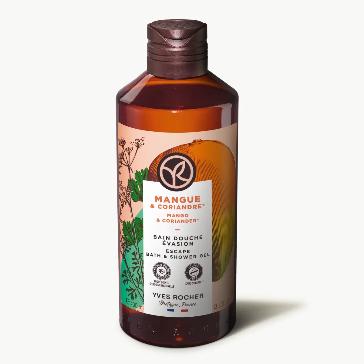 Mango & Coriander Escape Bath & Shower Gel by Yves Rocher