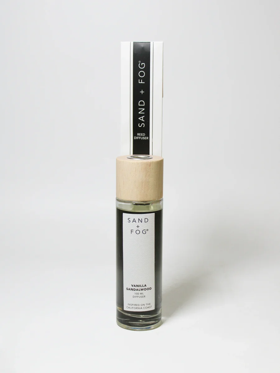 Vanilla Sandalwood Reed Diffuser by Sand + Fog