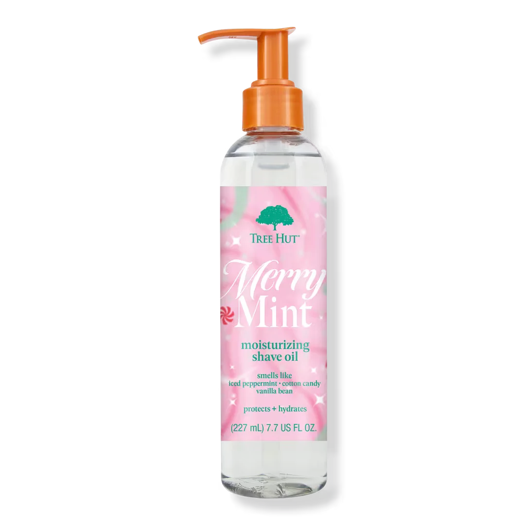 Merry Mint Moisturizing Shave Oil by Tree Hut