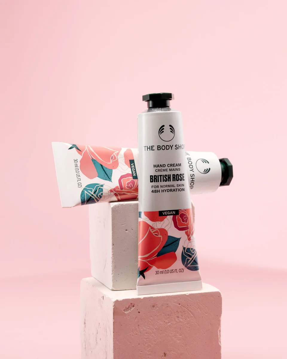 British Rose Hand Cream by The Body Shop