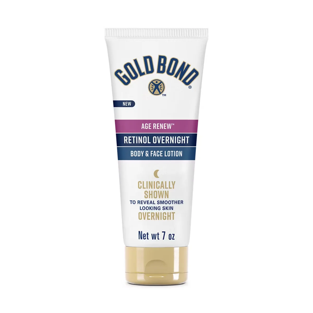 Retinol Overnight Unscented Body and Face Lotion by Gold Bond