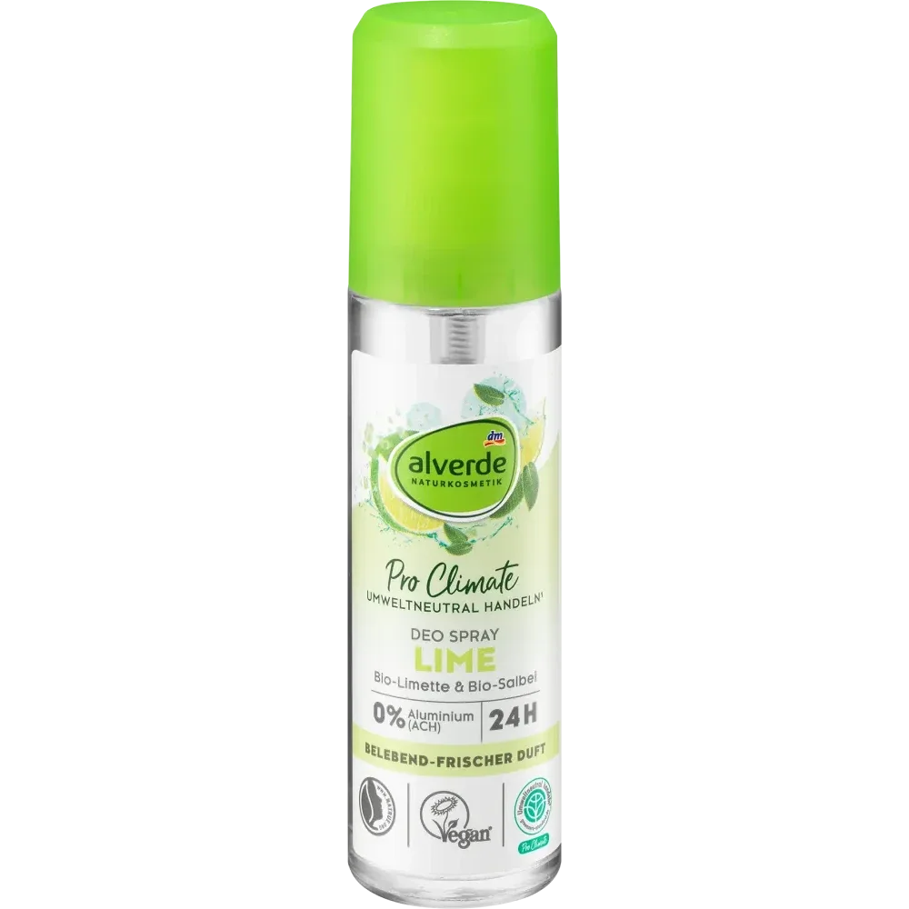 Lime Pro-Climate Deodorant Spray by Alverde