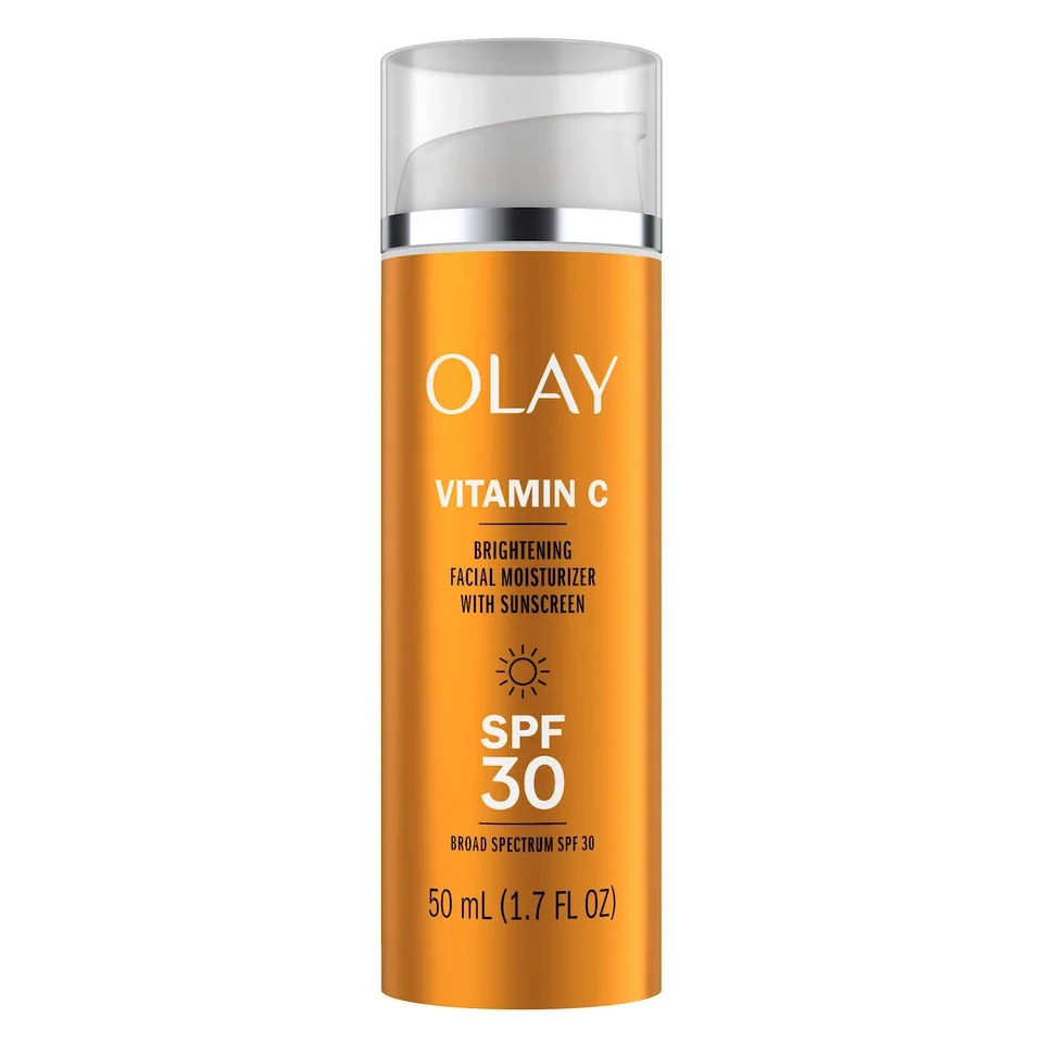 Vitamin C Brightening Facial Moisturizer with Sunscreen SPF 30 by Olay