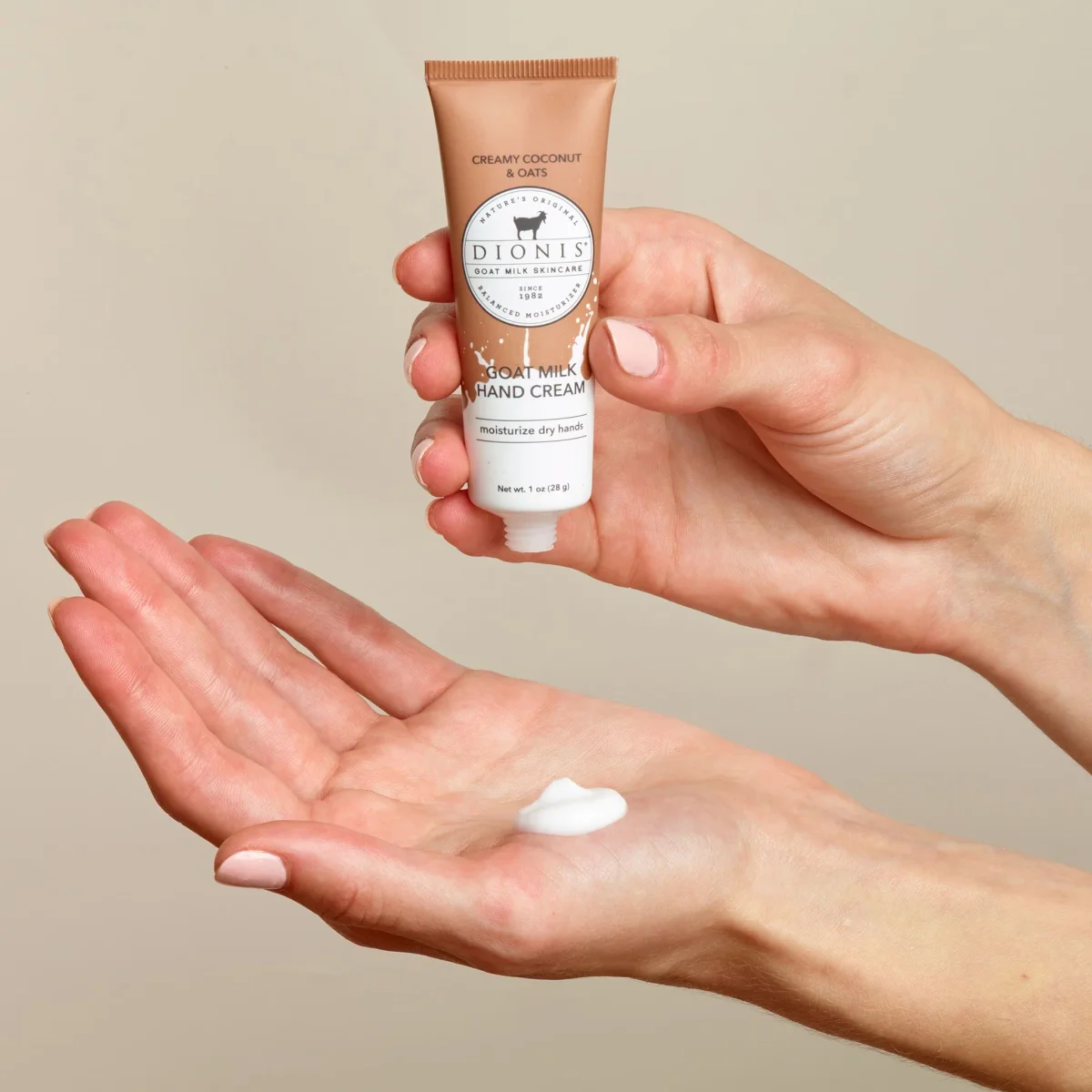 Creamy Coconut & Oats Goat Milk Hand Cream by Dionis