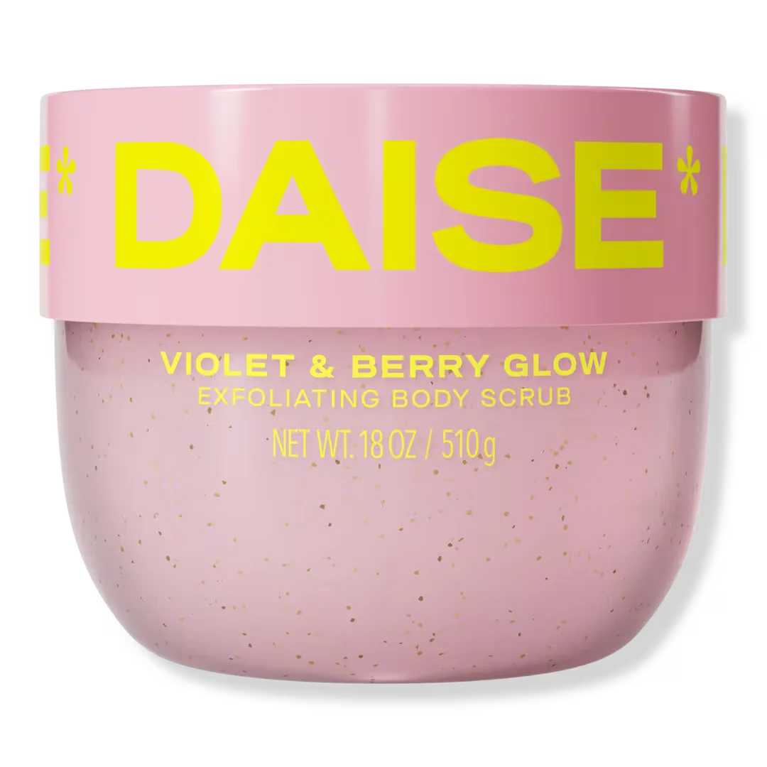 Violet & Berry Glow Exfoliating Body Scrub by DAISE