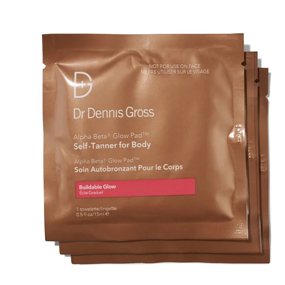 Alpha Beta Glow Pad Self Tanner for Body by Dr. Dennis Gross