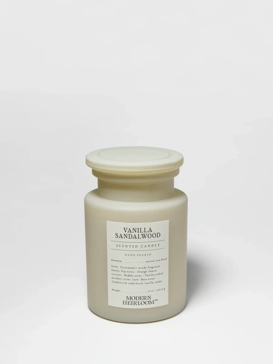 Vanilla Sandalwood Candle by Sand + Fog