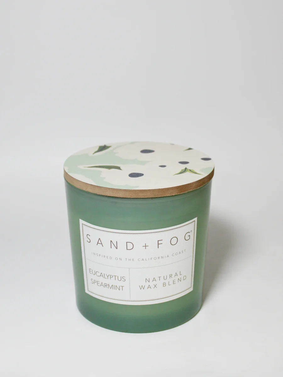 Eucalyptus Spearmint Candle by Sand + Fog