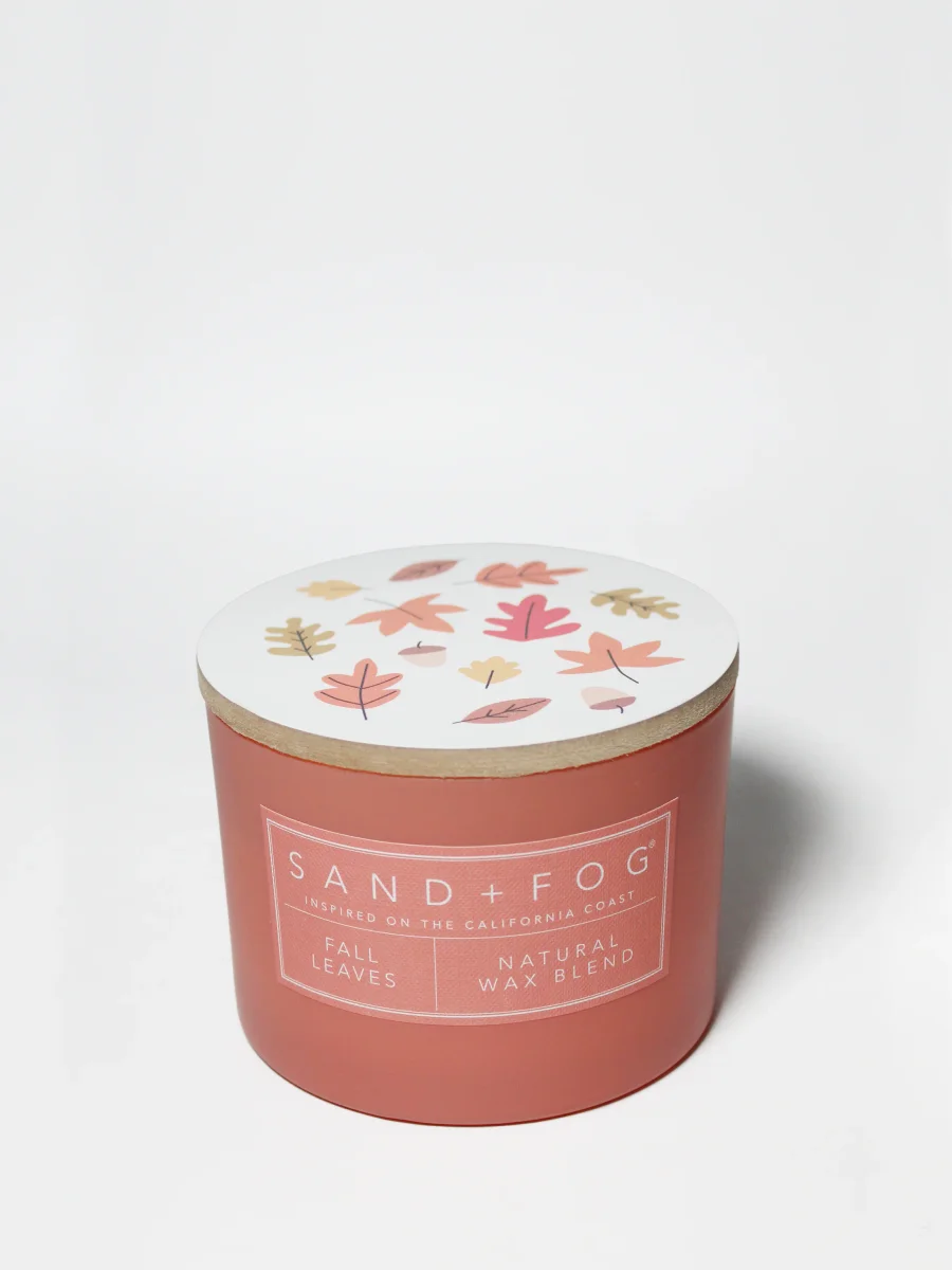 Fall Leaves Candle by Sand + Fog