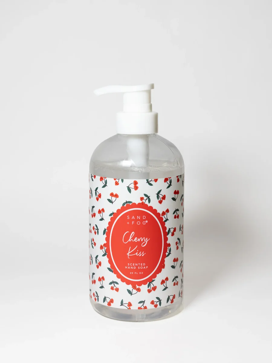 Cherry Kiss Liquid Hand Soap by Sand + Fog