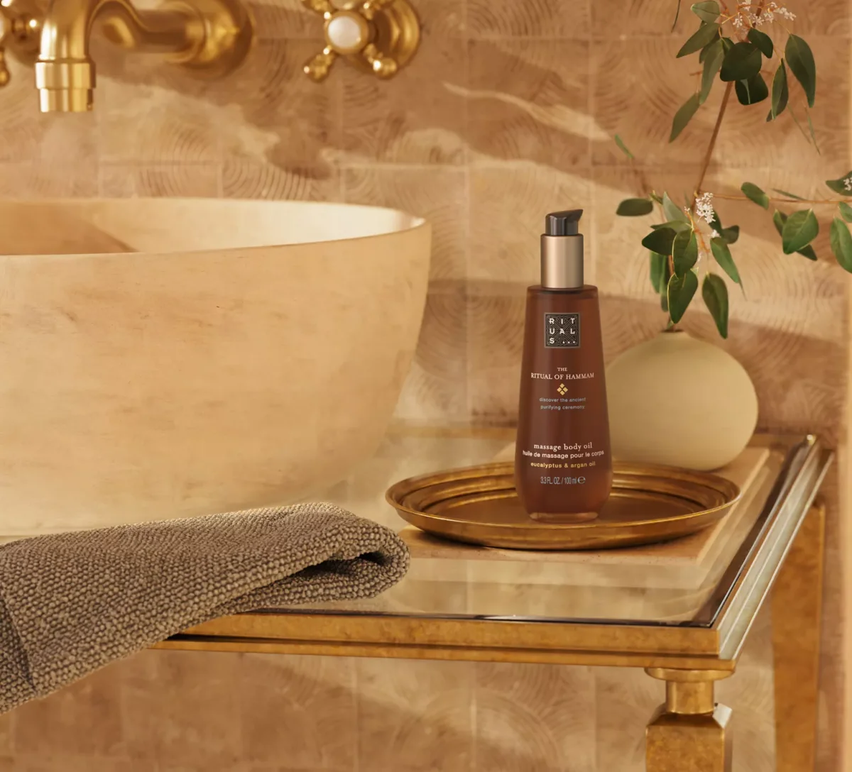 The Ritual Of Hammam Massage Body Oil by Rituals