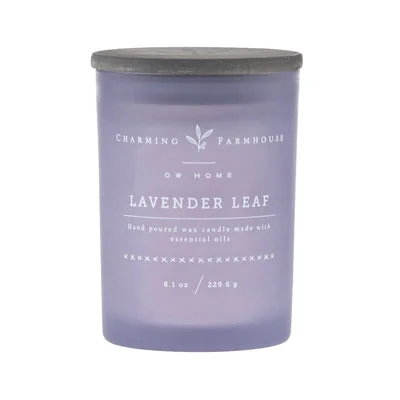 Lavender Leaf Candle by DW Home