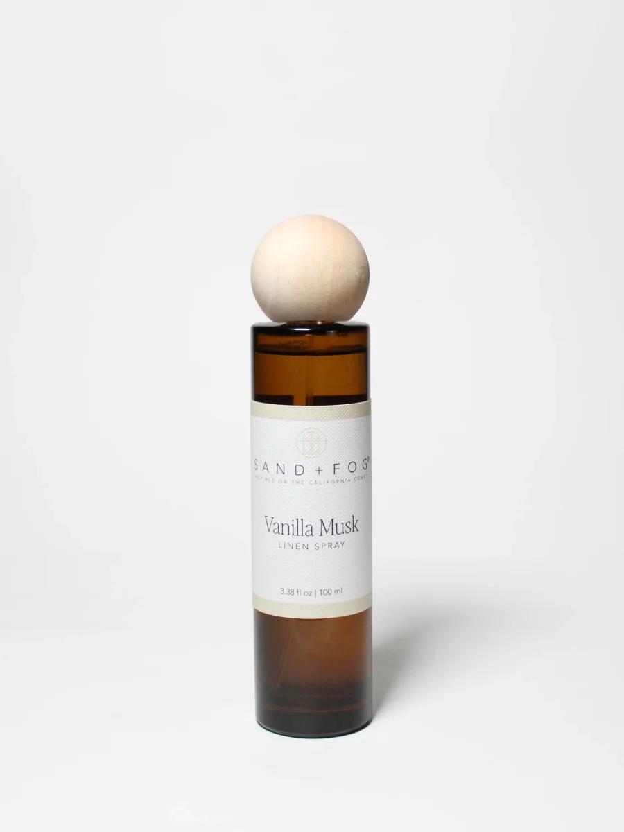 Vanilla Musk Linen Spray by Sand + Fog