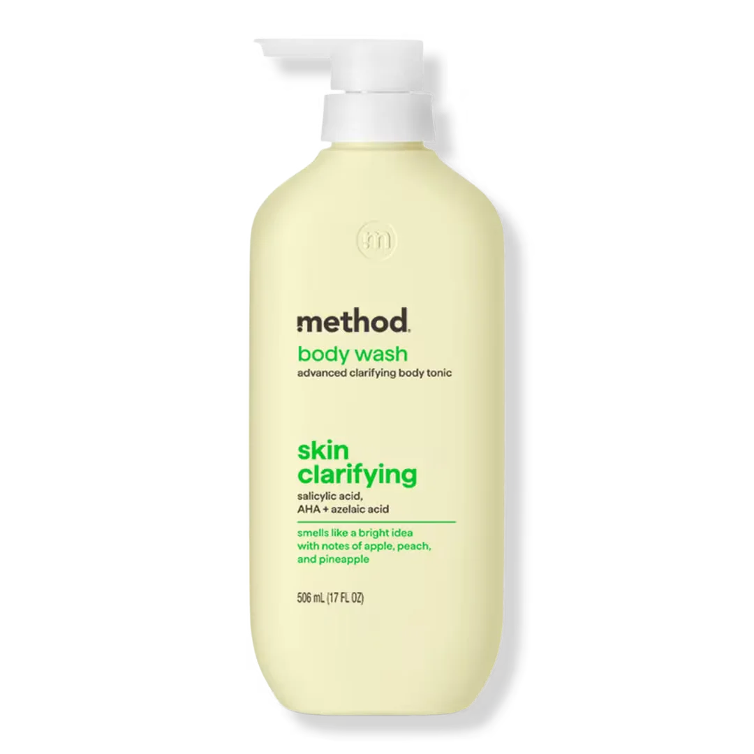 Apple Peach Skin Clarifying Body Wash Tonic by method