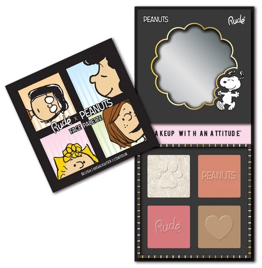 Peanuts Face Palette by Rude Cosmetics