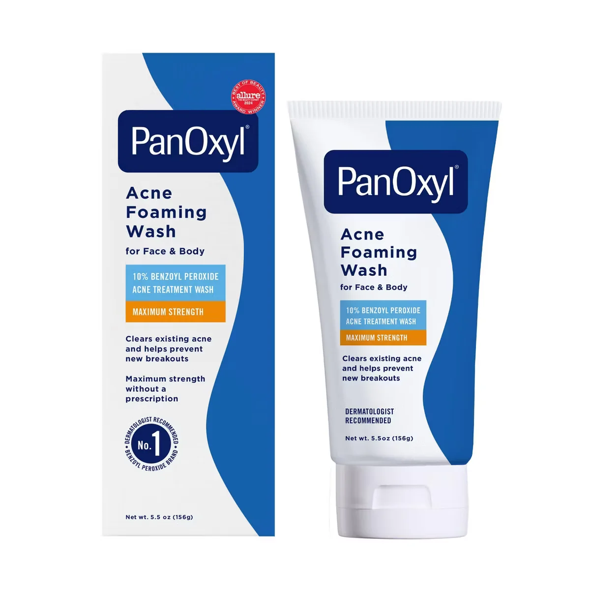 10% Benzoyl Peroxide Acne Foaming Wash by PanOxyl