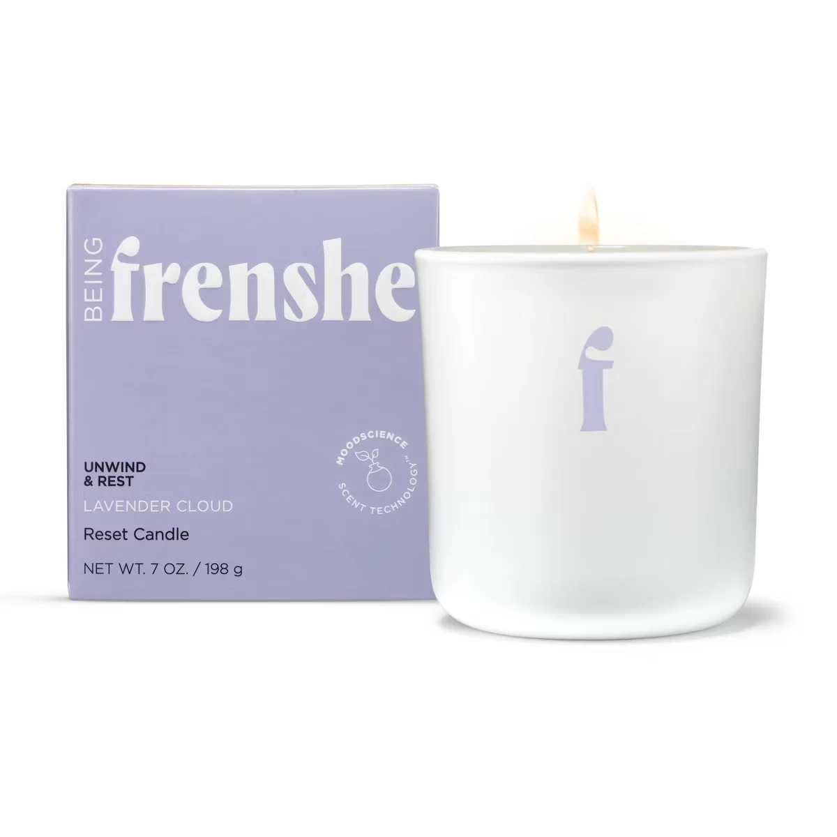 Lavender Cloud Reset Candle by Being Frenshe
