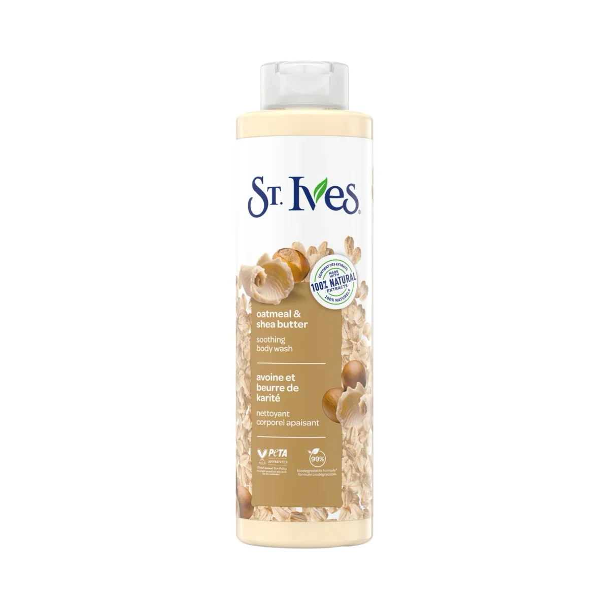 Oatmeal & Shea Butter Soothing Body Wash by St. Ives